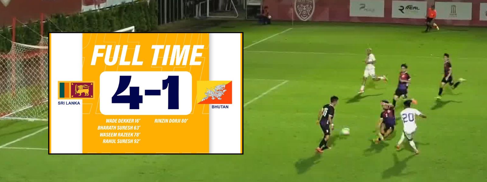 Sri Lanka Outclasses Bhutan in International Game